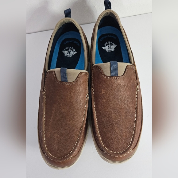 Dockers Mens Holgate Briar Genuine Leather size 11 Casual Boat Shoes loafer - Picture 3 of 10